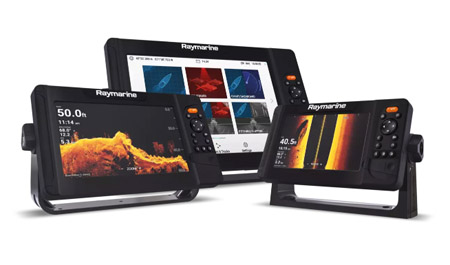 Element 7 HyperVision plotteri, CHIRP-kaiku peräpeilianturi, Pohjois Euroopan kartta