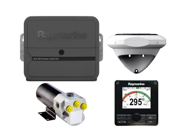 Evolution EV-200 hydraulipilottijärjestelmä, p70Rs, ACU-200, EV1 & Type1 hydraulipumppu (80-230cc)