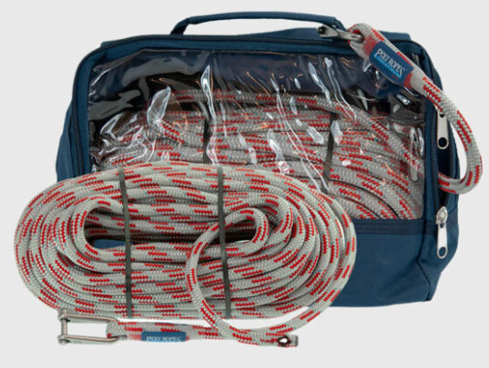 Falli Dyneema ProRace 12mm-50m harmaa-punainen