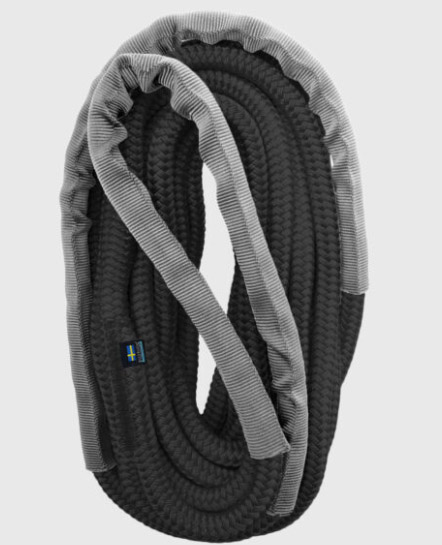 Kiinnitysköysi StormX 12 mm x 3m musta-harmaa