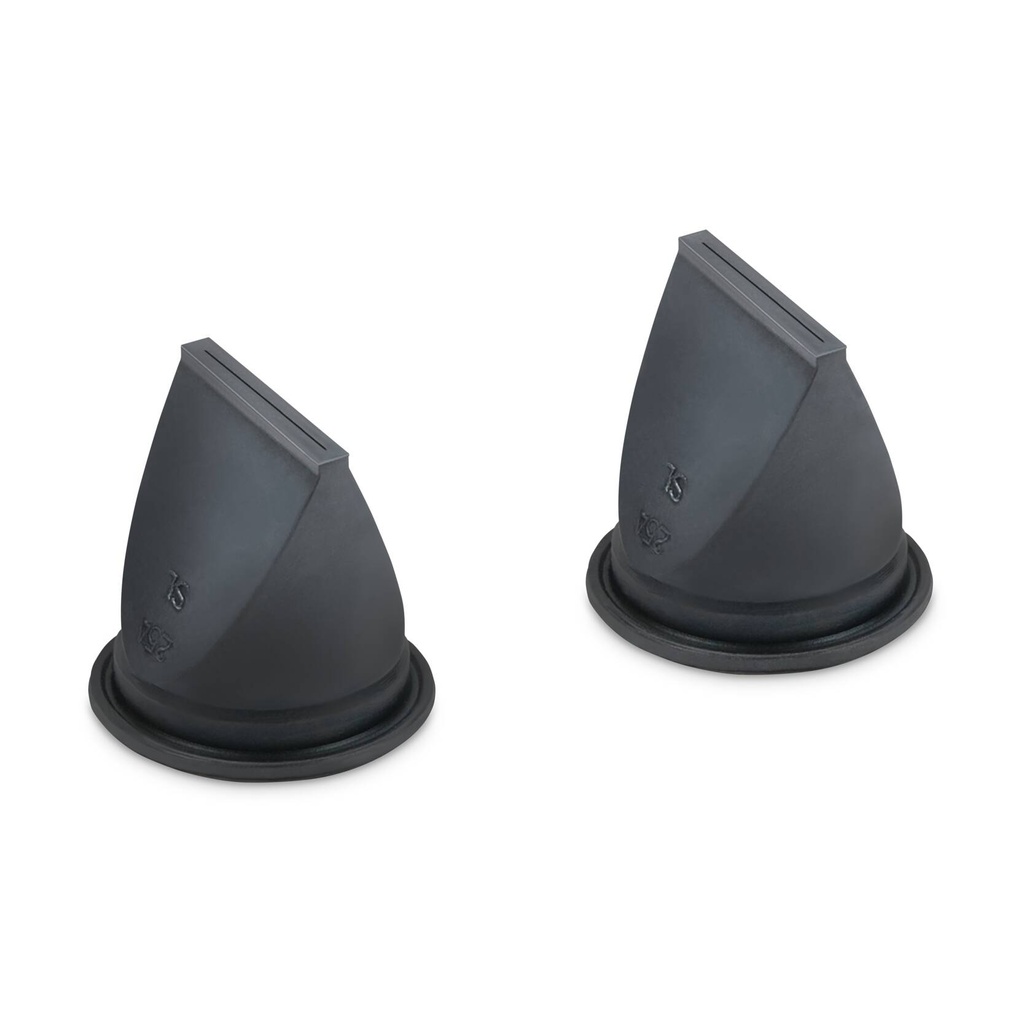 Takaiskuventtiili S/T pumppu, 2kpl, musta 1 1/2 tuuma