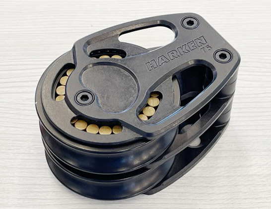 Jalkaploki Harken, tupla 75 mm 