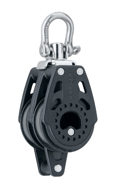 Harken tuplabloki 40mm Carbo hunsvotilla