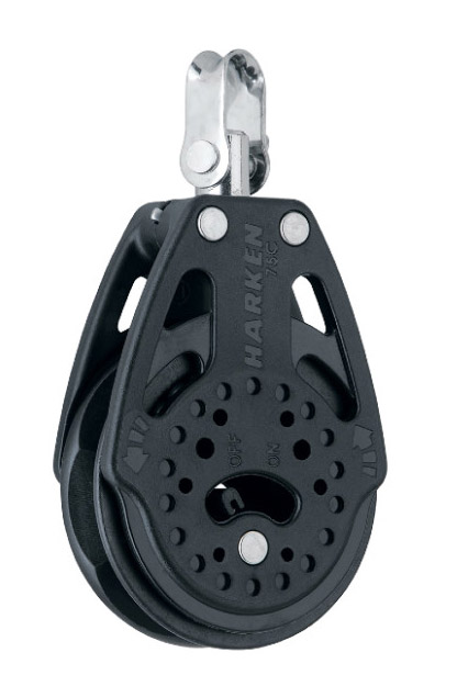 Harken Carbo 75mm räikkäbloki 