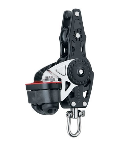 Harken 75mm Carbo viuluploki rapulukolla 