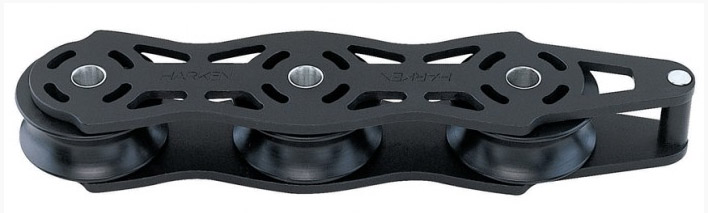 Falliohjain 57mm 3-kehrääjä 