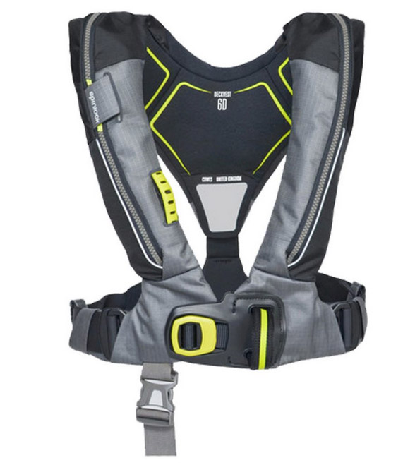 Spinlock DeckVest 6D, musta 
