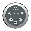 Pyöreä käyttöpaneeli 12/24V, Sidepower