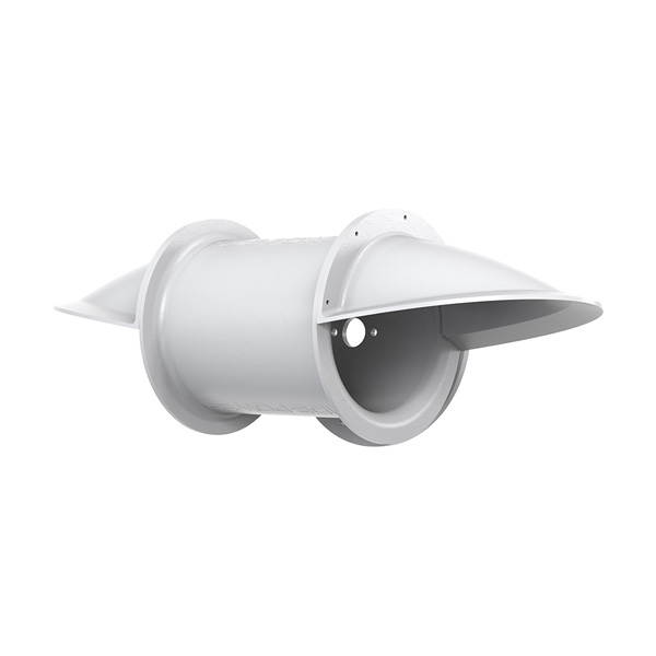 Siivekkeet ø125mm tunneliin PVC, (pari)