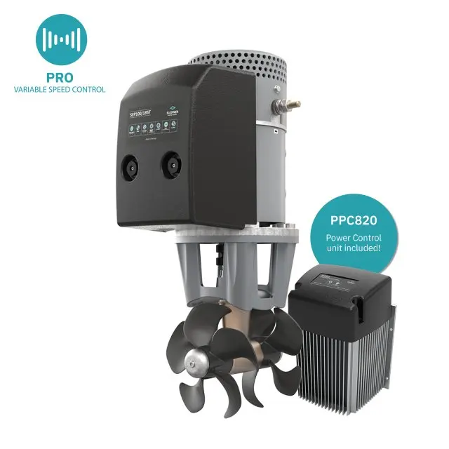 SEP100 PRO Tunnel bow/stern thruster, 12V, Ø1 