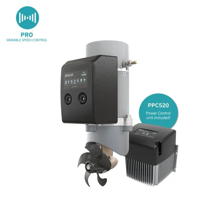 SEP25 PRO Tunnel bow thruster, 12V, Ø110 