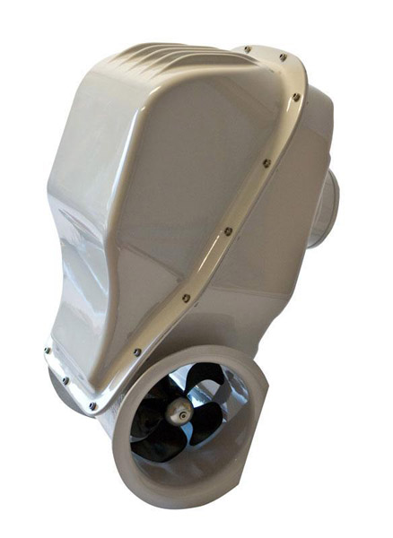 Sidepower SX100-peräpotkuri 24V Vesitiivis, työntövoima 100 kg