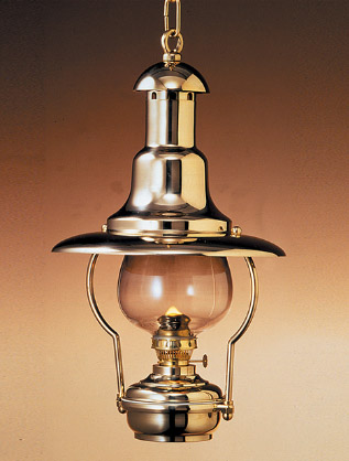 Kattolamppu messinkiä, öljylamppu halkaisija 260 mm