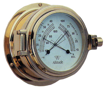 Lämpö-/kosteusmittari pohja 115 mm taulu 77mm