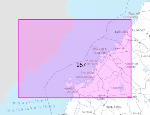 Yleiskartta 957 Merenkurkku 