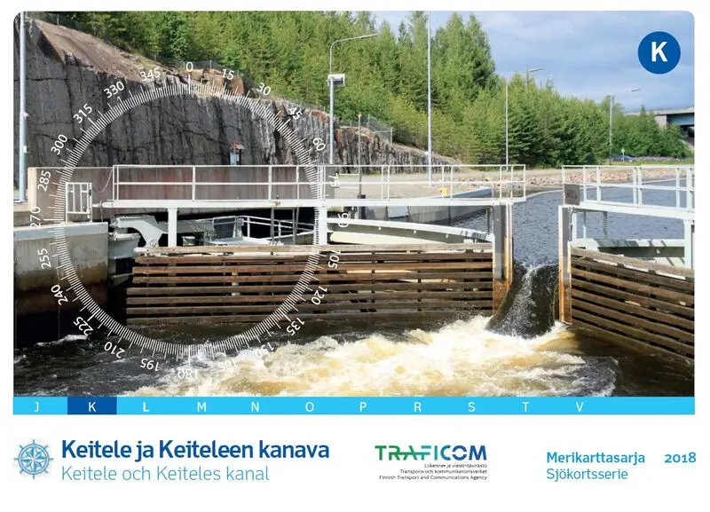 Merikarttasarja K, Keitele 