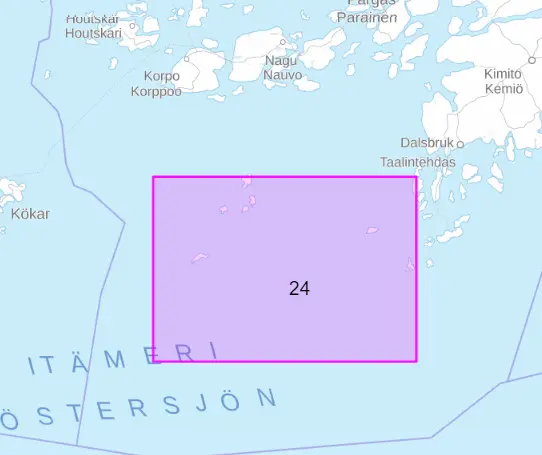 Rannikkokartta 24, Jurmo 