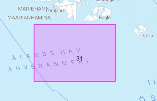 Rannikkokartta 31, Lägskär 