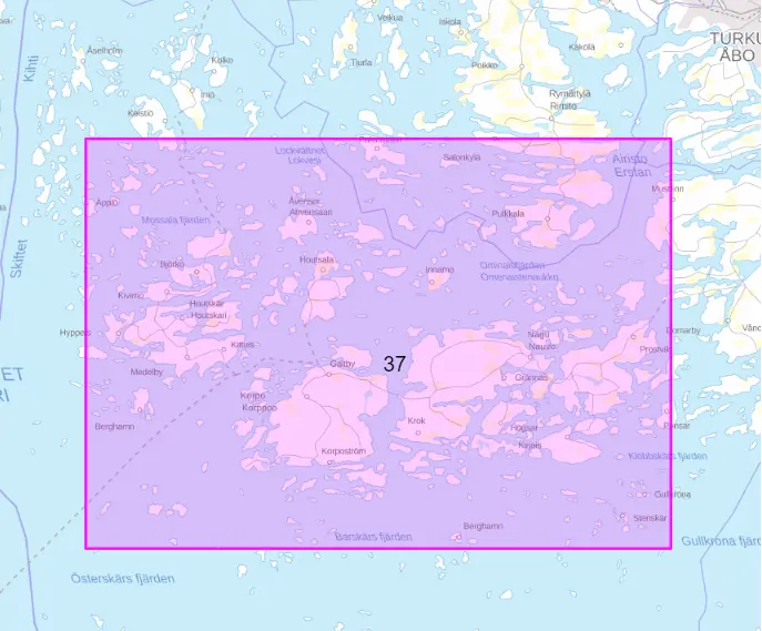 Rannikkokartta 37, Lövskär 