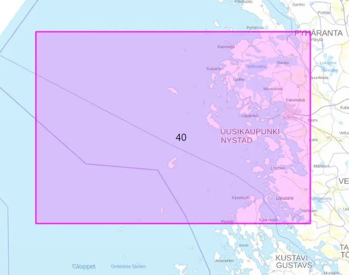 Rannikkokartta 40, Isokari 