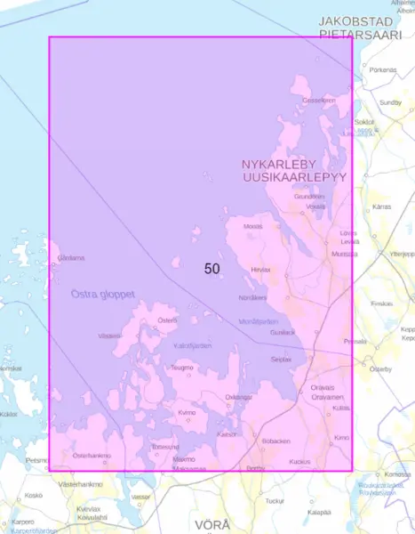 Rannikkokartta 50, Stubben 