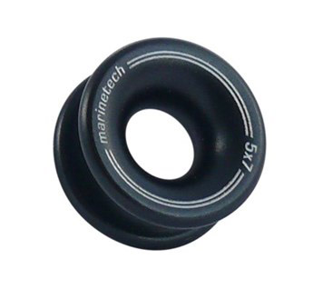 Köysiohjain spleissattava, alumiini, 5 mm 