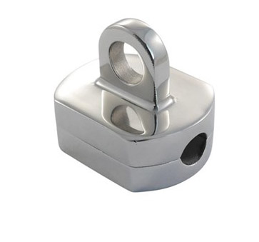 Vaijerikiinnike silmukalla, AISI316, 8mm 