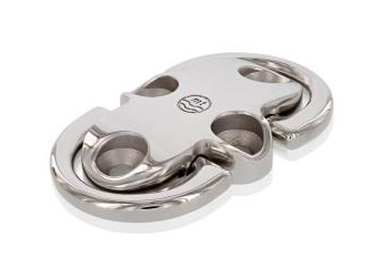 Kansisilmukka tupla 6mm, AISI316 