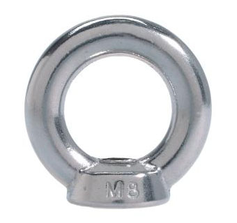 Silmukkamutteri M6 