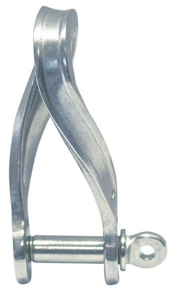 Levysakkeli kierretty, 4mm, AISI316 