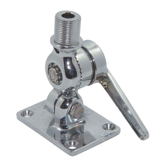 Antennijalka säädettävä AISI316, 3/4 