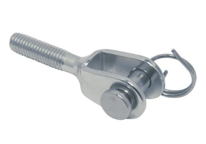 Haarukkapääte M6 oikea kierre 