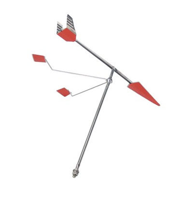 Tuulensuunnanosoitin AISI304 400x335mm M8