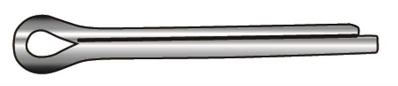 Saksisokka 2 x 20mm A4, 12 kpl/rasia