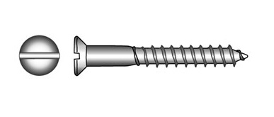 Uppokantaruuvi 3 x 16 mm A4, 10 kpl/rasia