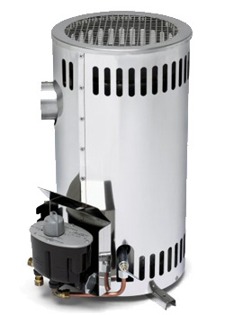 Öljykamina Glembring 2 kW, eristetty RST vesikierrolla