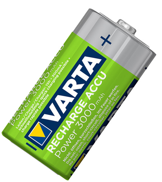 Varaparisto Ni-MH, koko C 1,2V / 3300 mAh