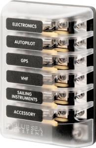 AGC Sulakepesä 30A/sulake maadoituskiskolla