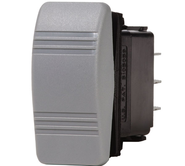 Contura DPDT Off-(ON) Harmaa