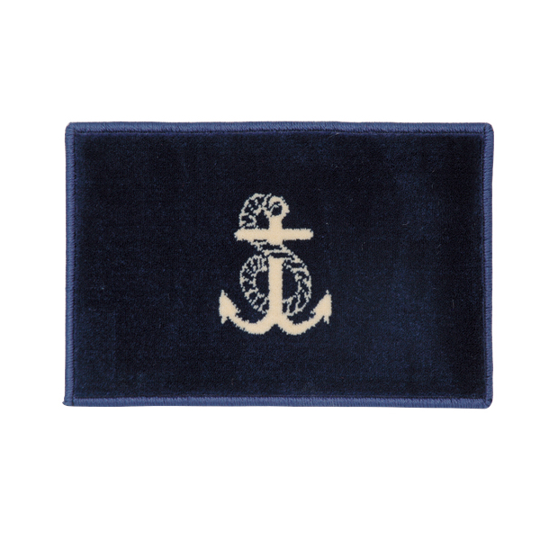 Matto,ankkuri,sininen 46 X 30 CM 