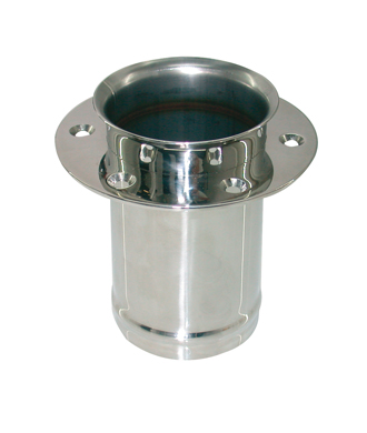 Pakokaasu läpivienti suora 38mm letkulle 