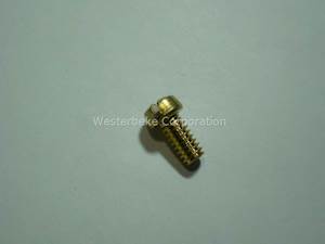 Messinkiruuvi, vesipumppu Westerbeke (1/4NCx1/2)