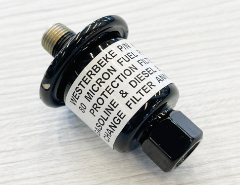 Westerbeke 48076 polttoainesuodatin 80 micron esisuodatin