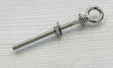 Silmukkapultti 6 x 80 mm rst 