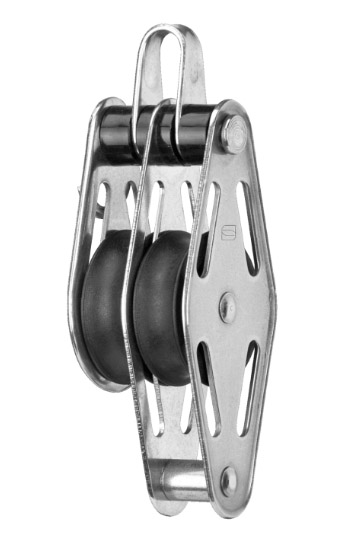 Ploki tupla 30 mm, hunsvotilla, köysi 6 mm Sprenger