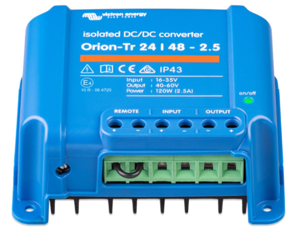 Orion-Tr muuntaja 24/48-2,5A (120W) Victron Energy, galvaaninen eristys