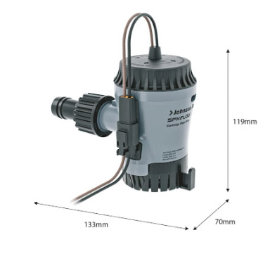 Pilssipumppu Johnson AquaVoid 500, 12V 