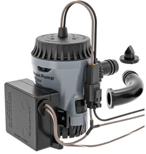 Pilssipumppu Autom. Johnson AquaVoid 500, 12V 