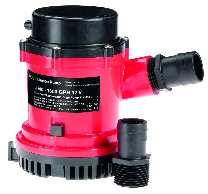 Pilssipumppu Johnson L1600, 12V 