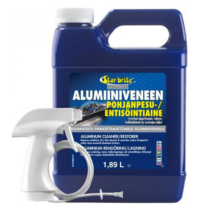 Star Brite alumiiniveneen puhdistus ja suoja-aine 1,89 L